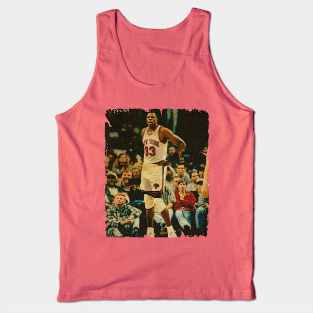 Patrick Ewing - Vintage Design Of Basketball Tank Top by JULIAN AKBAR PROJECT